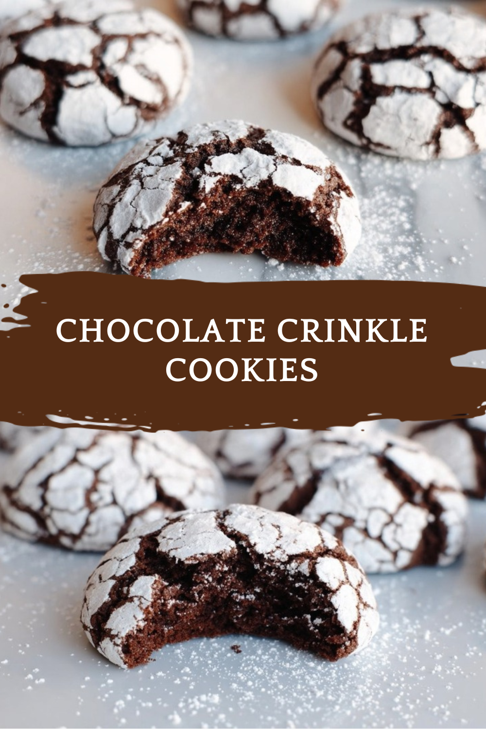 Chocolate Crinkle Cookies Recipe 7 Chocolate Crinkle Cookies