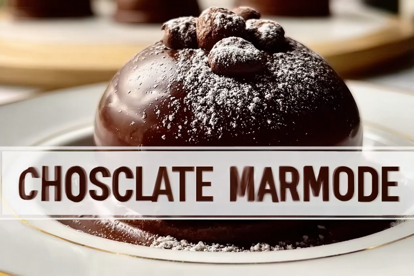 Chocolate Mascarpone Dome Dessert