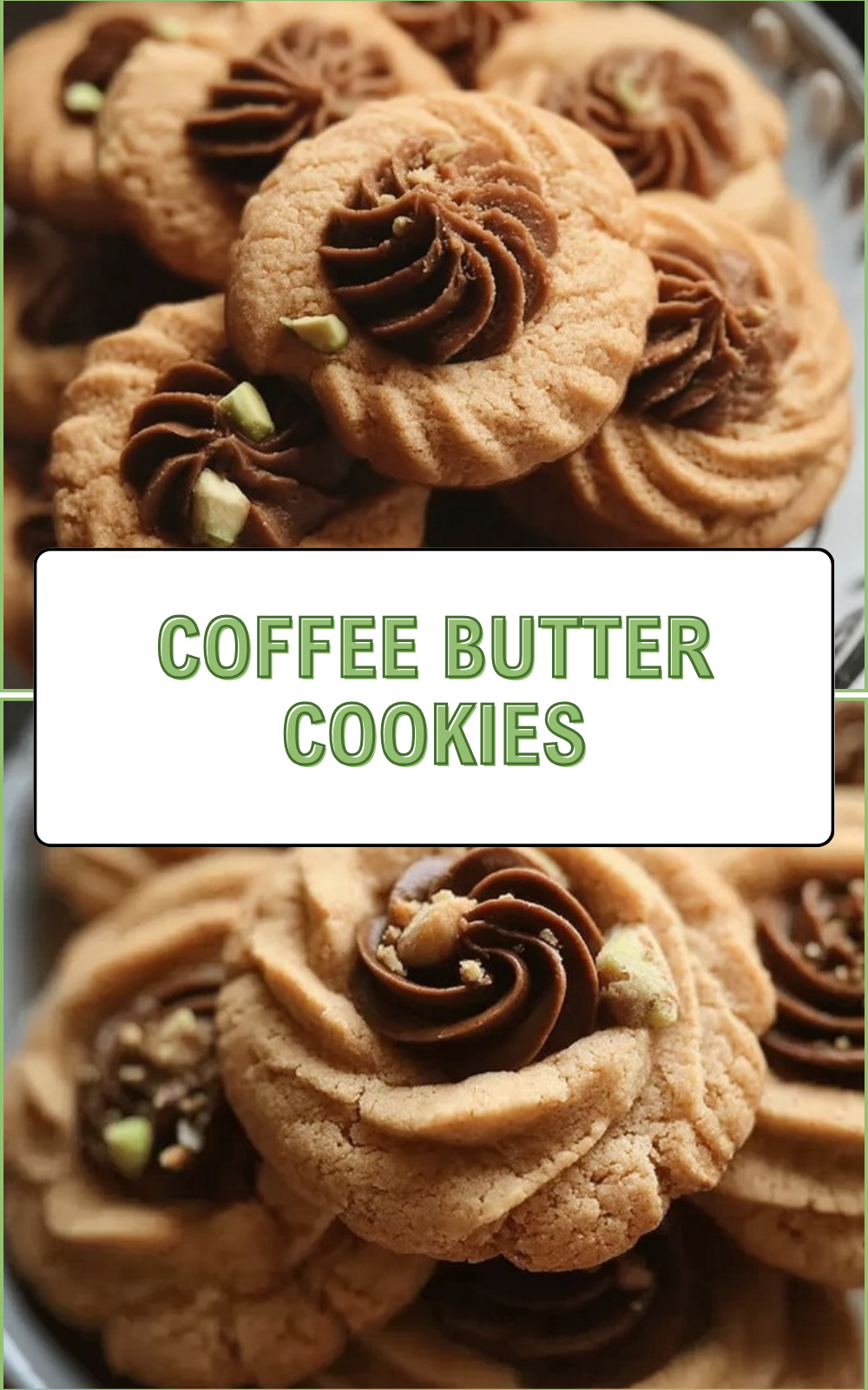 Coffee Butter Cookies