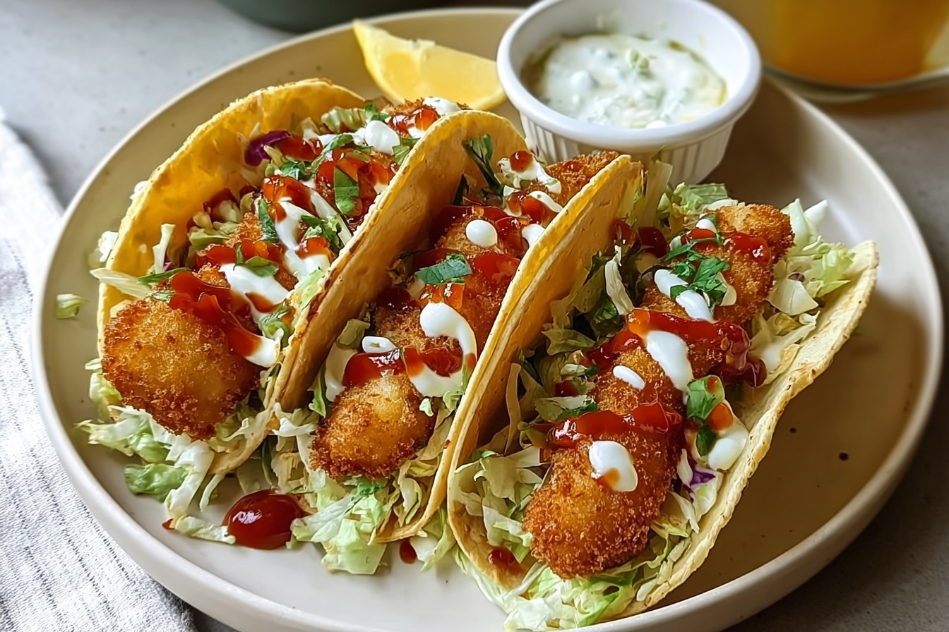 Crispy Fish Stick Tacos