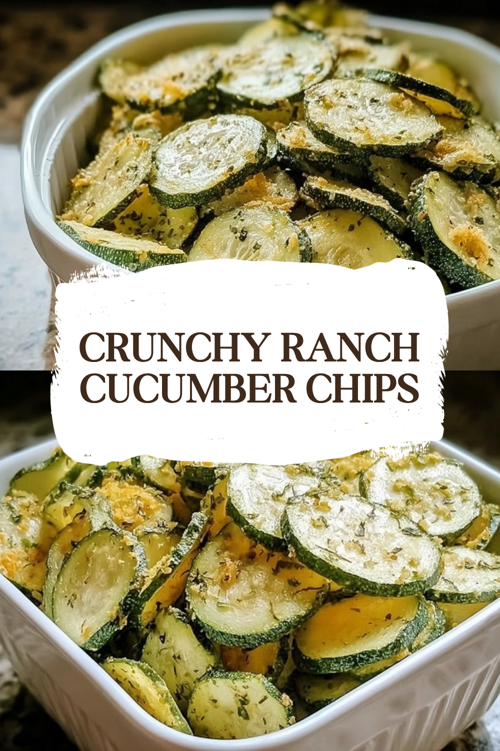Crunchy Ranch Cucumber Chips