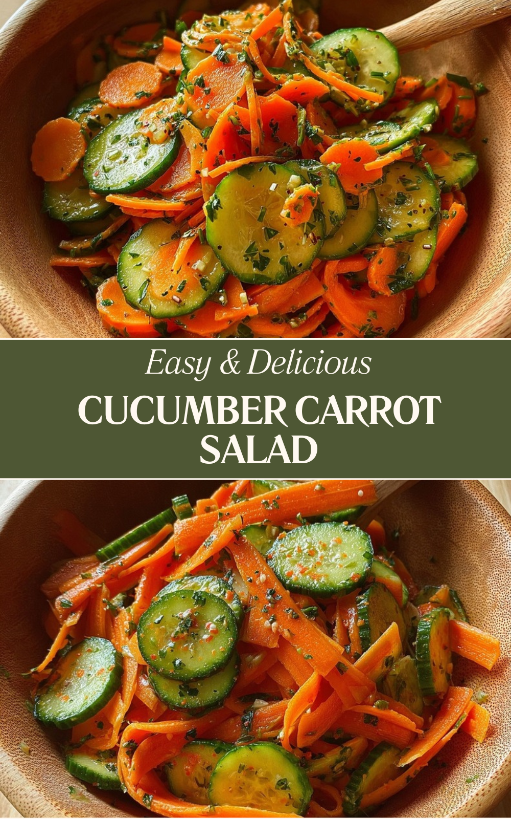 Cucumber Carrot Salad
