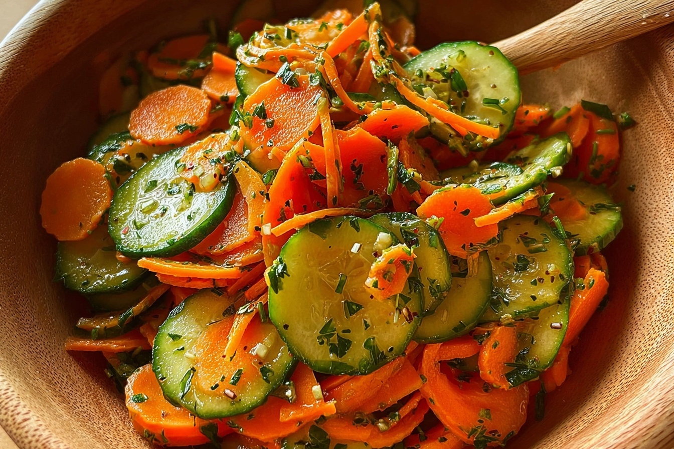 Cucumber Carrot Salad