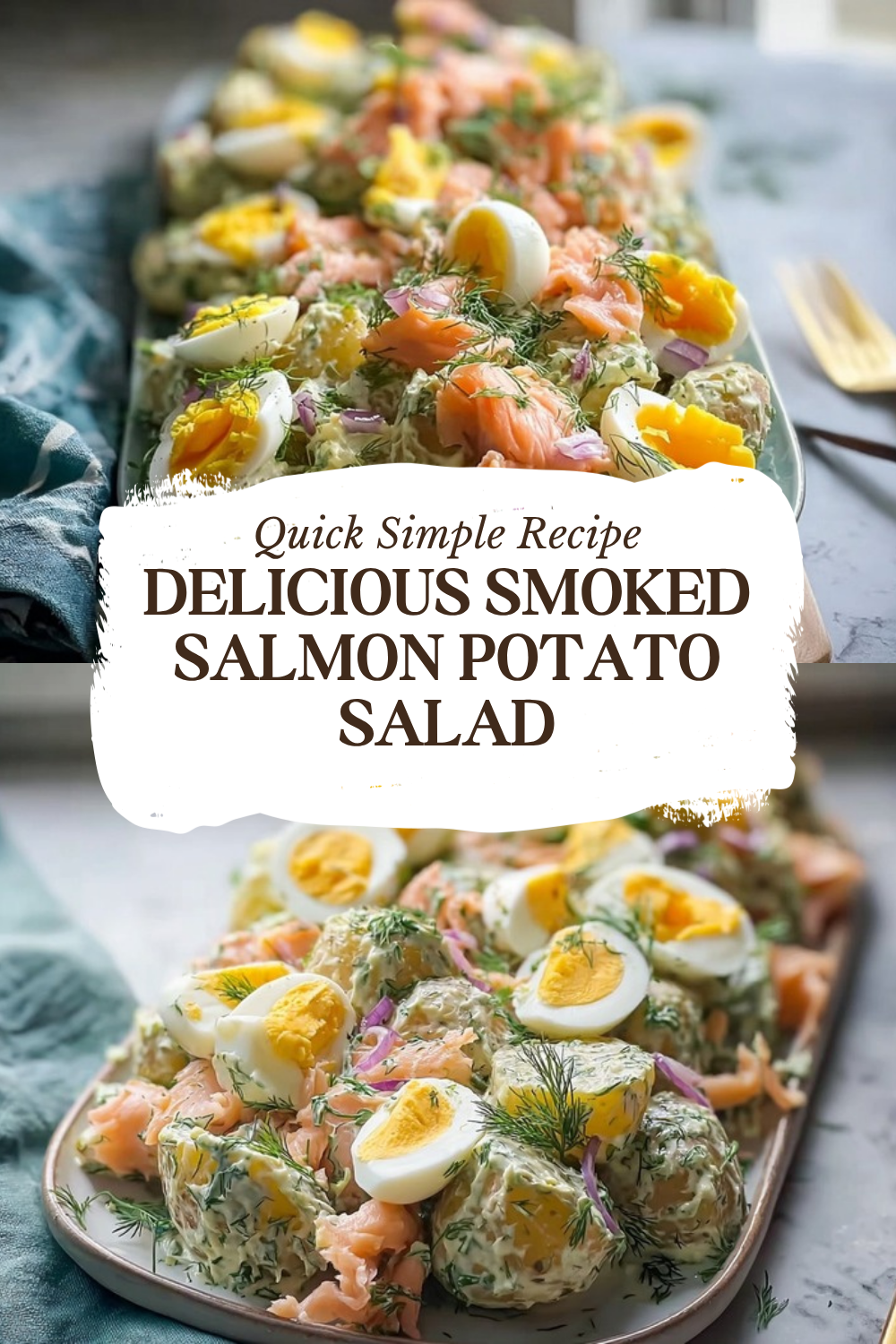 Smoked Salmon Potato Salad With Creamy Dill Dressing 4 Delicious Smoked Salmon Potato Salad