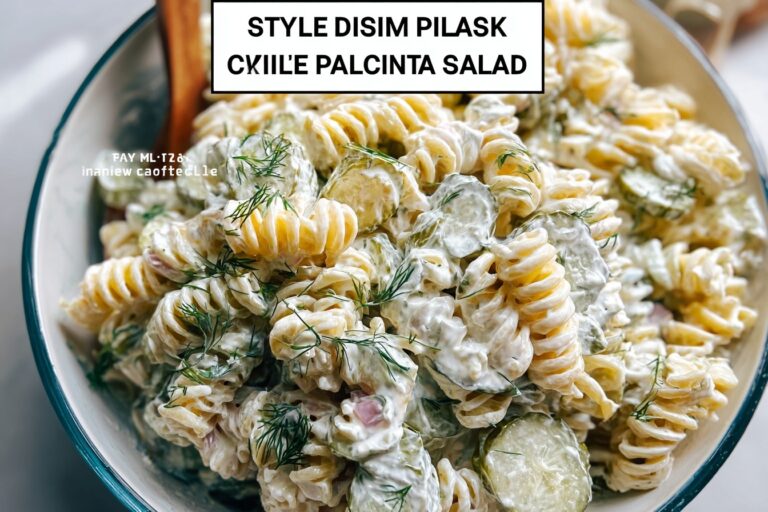 Easy Creamy Dill Pickle Pasta Salad 3.Png