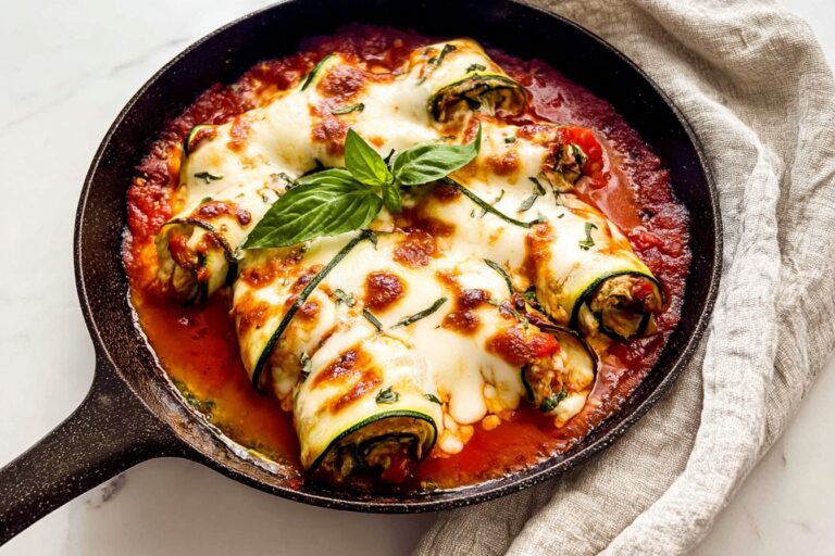 Zucchini Involtini Stuffed With Ricotta 8 Easy Ricotta Stuffed Zucchini Involtini 27.Png