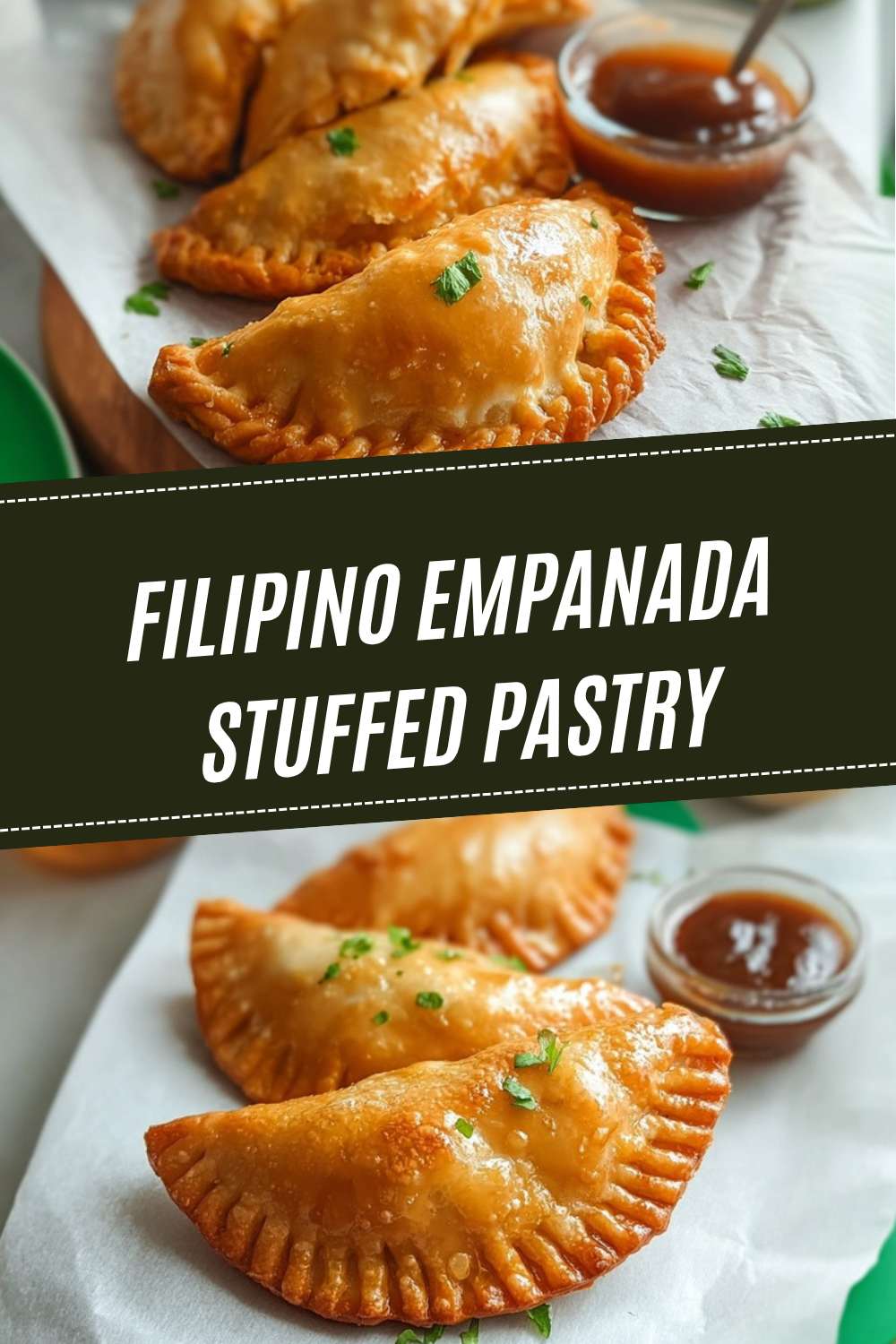 Filipino Empanada Stuffed Pastry