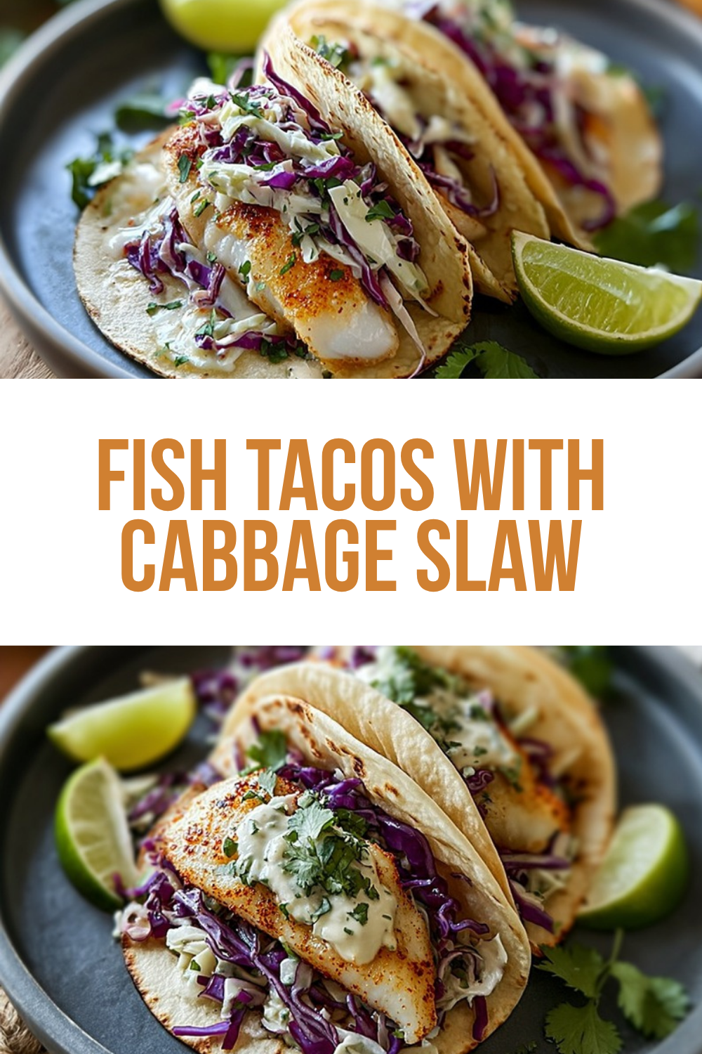 Fish Tacos With Cabbage Slaw