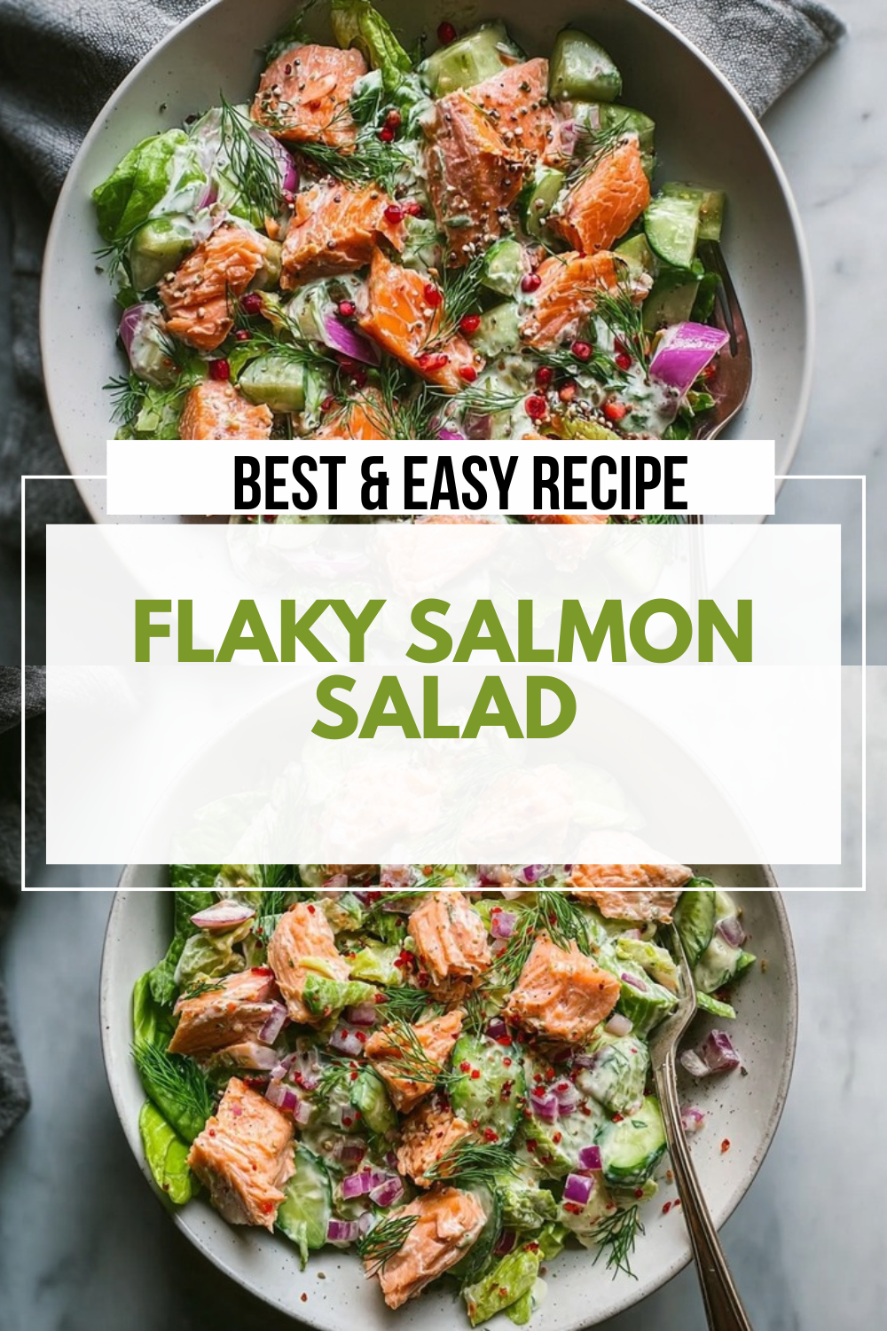 Flaky Salmon Salad