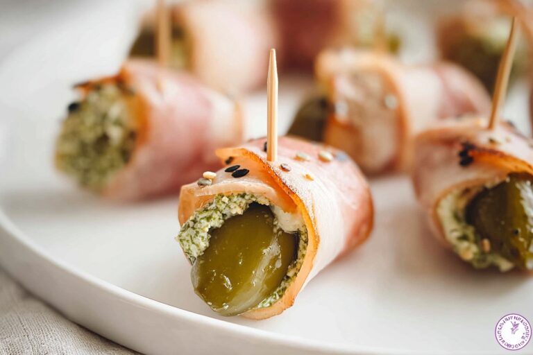 Ham And Pickle Roll Ups Recipe 8 Ham Pickle Roll Ups 98.Png