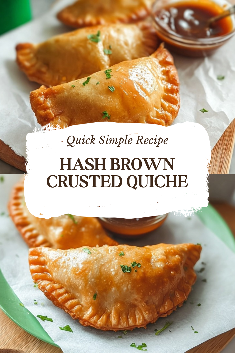Hash Brown Crusted Quiche