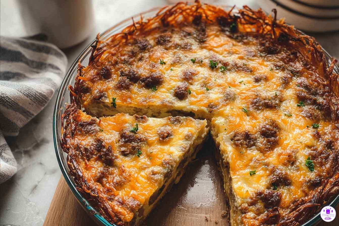 Hash Brown Crusted Quiche 94.Png