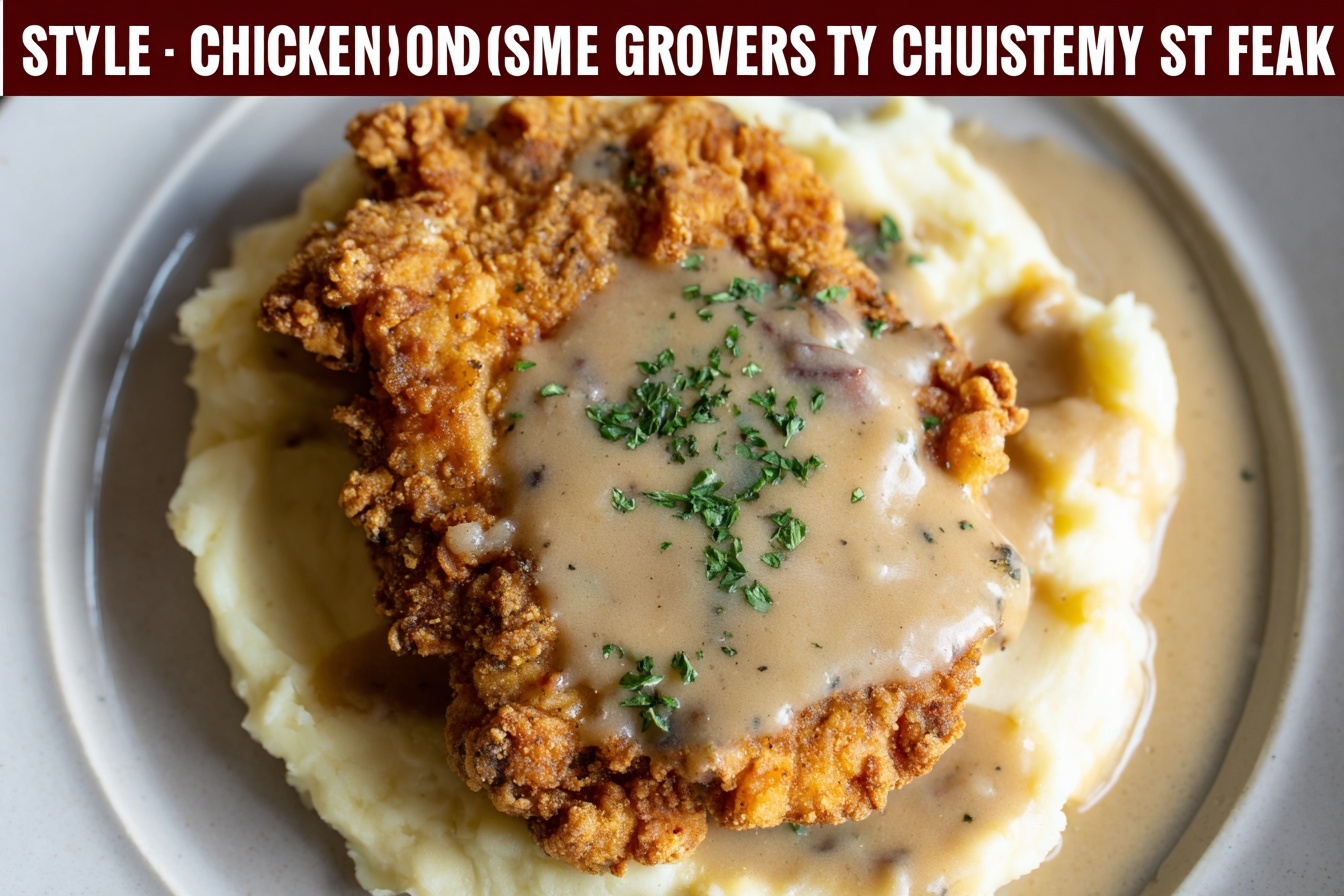 Chicken Fried Steak Recipe 6 Homestyle Chicken Fried Steak With Country Gravy