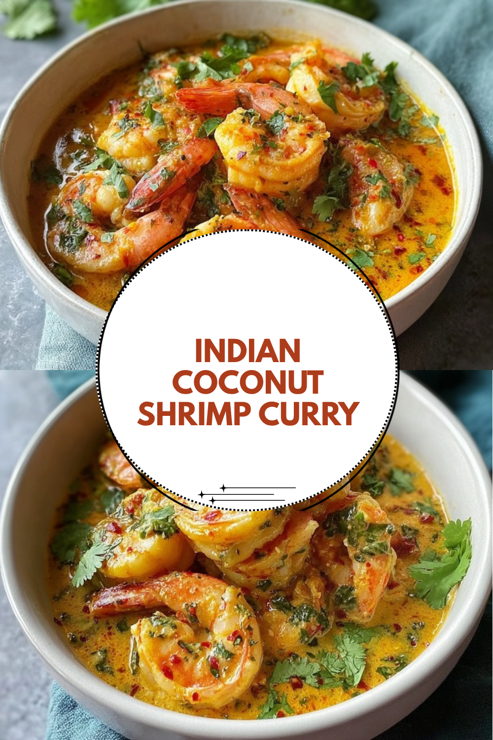 Indian Coconut Shrimp Curry