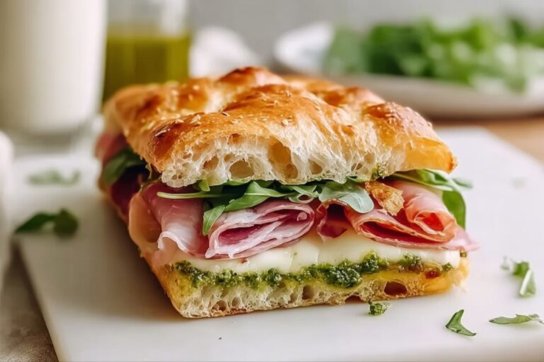 Focaccia Sandwich Recipe Easy Italian Style 8 Italian Focaccia Sandwich 25.Png