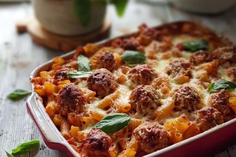 Italian Meatball Pasta Bake 56.Png