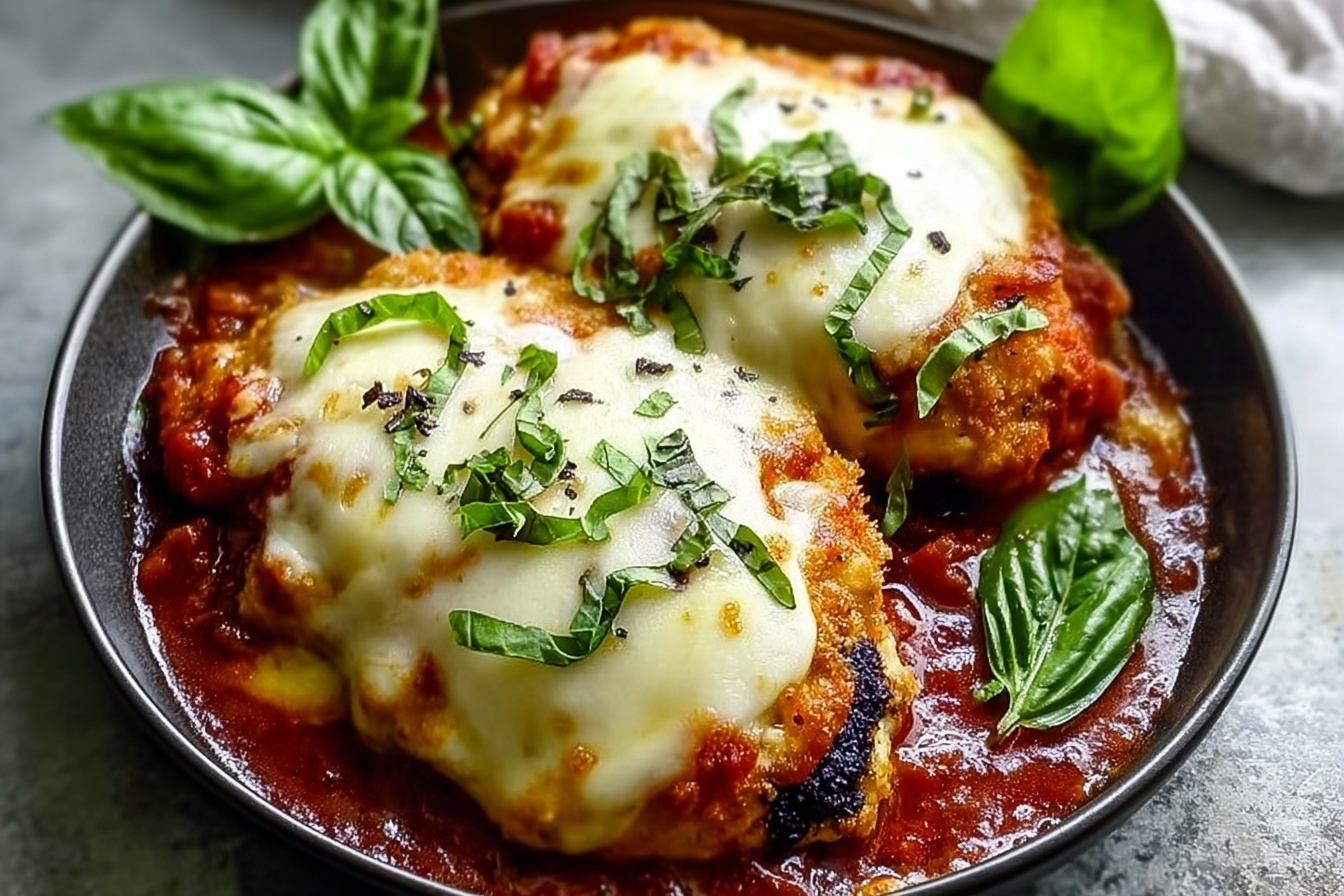 Low Carb Chicken Parmigiana