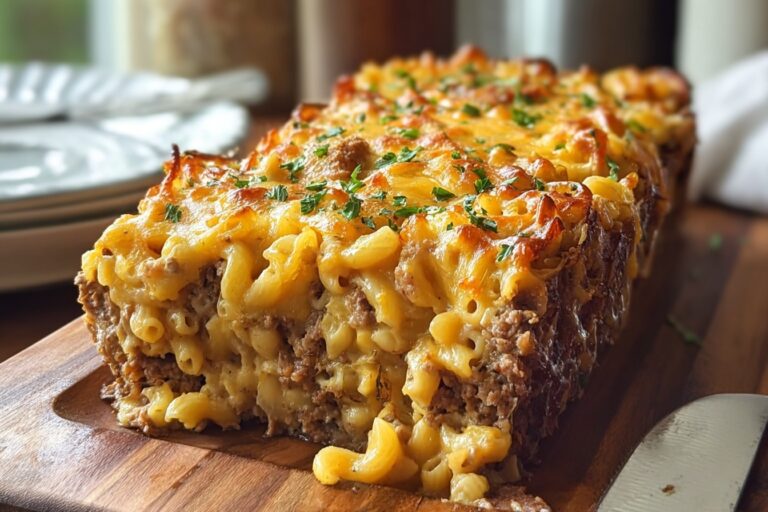 Mac And Cheese Stuffed Meatloaf Recipe 8 Macaroni And Cheese Meatloaf 27.Png