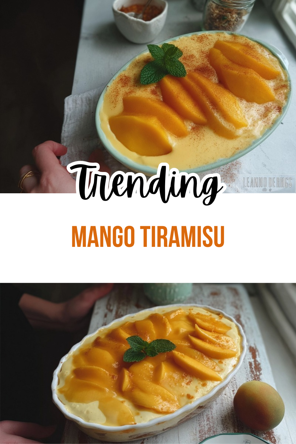 Mango Tiramisu