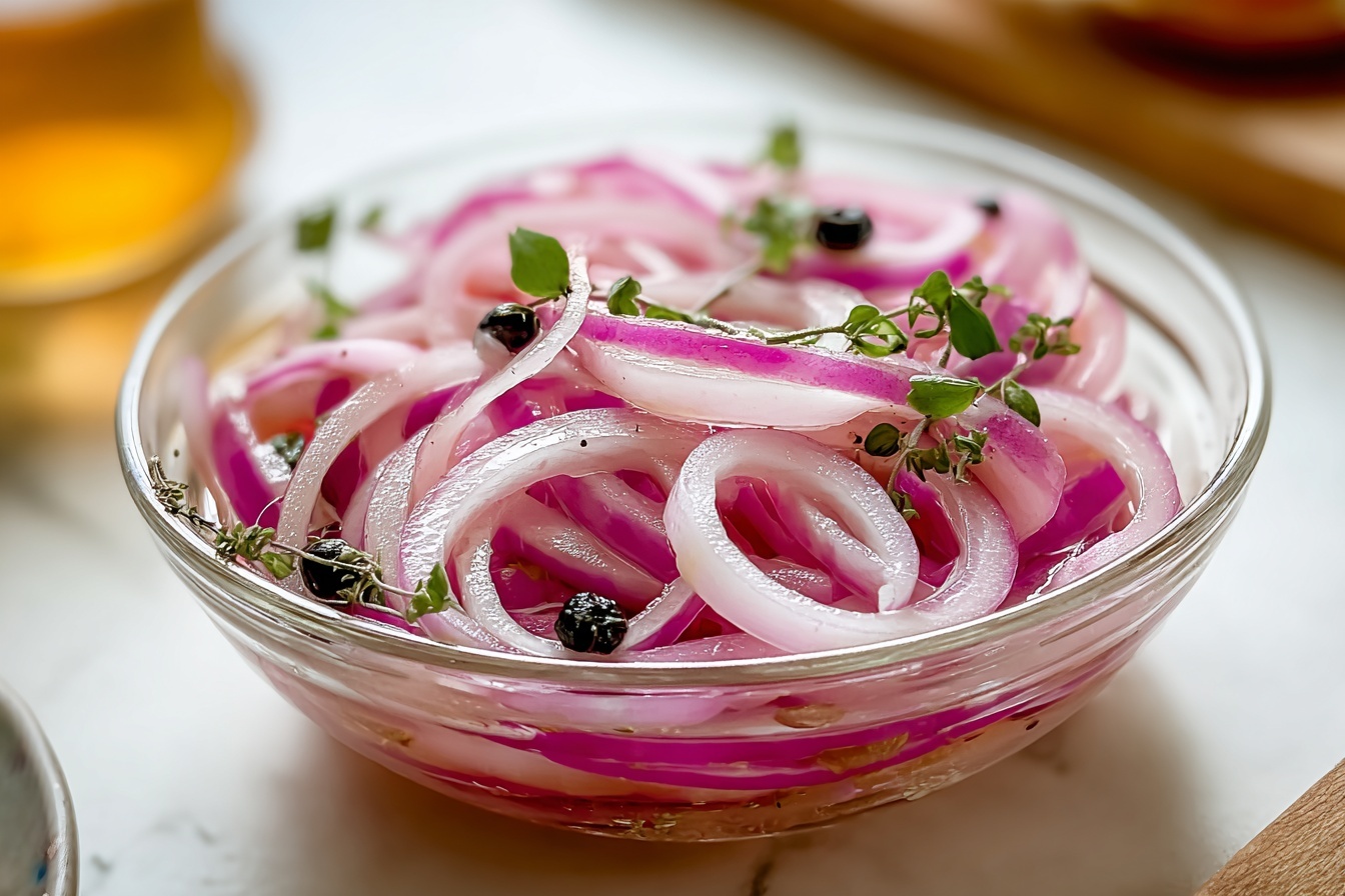 Pickled Red Onions Recipe