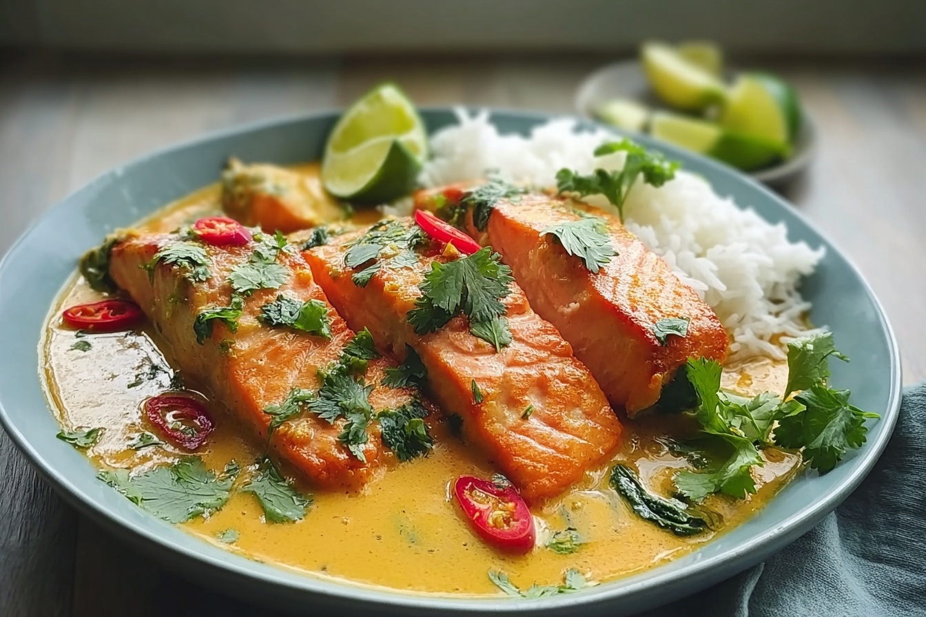 Red Curry Salmon