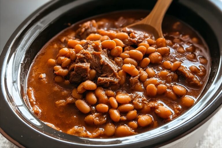 Slow Cooker Pork And Beans 2.Png