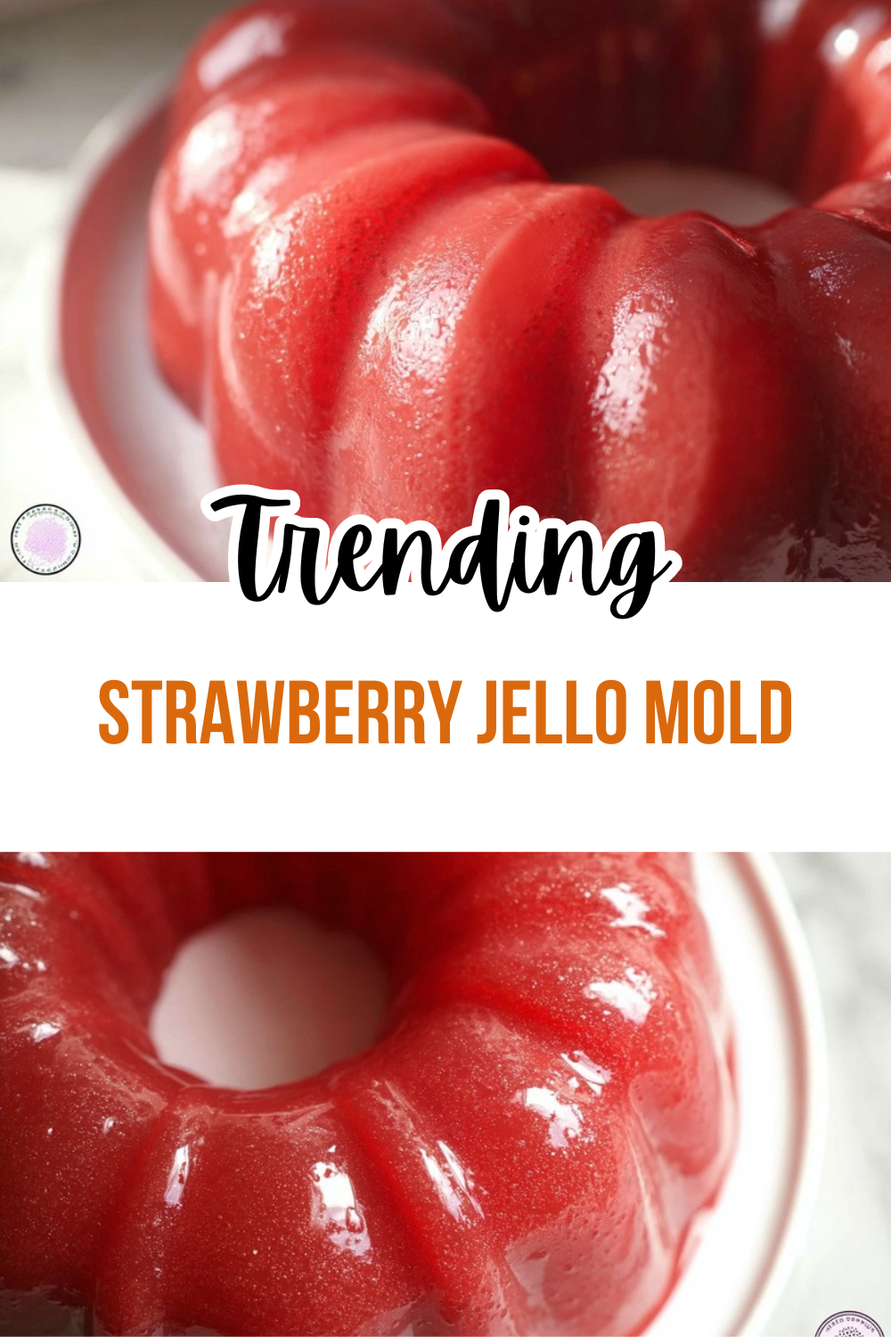 Strawberry Jello Mold