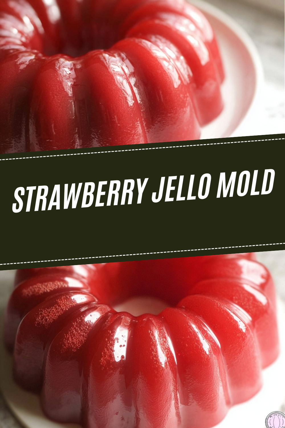 Strawberry Jello Mold