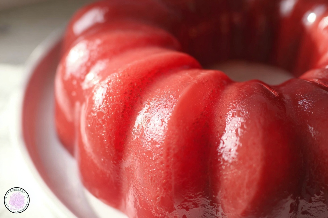 Strawberry Jello Mold