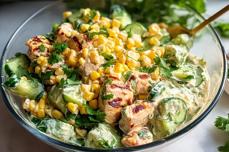Street Corn Creamy Cucumber Chicken Salad 44.Png