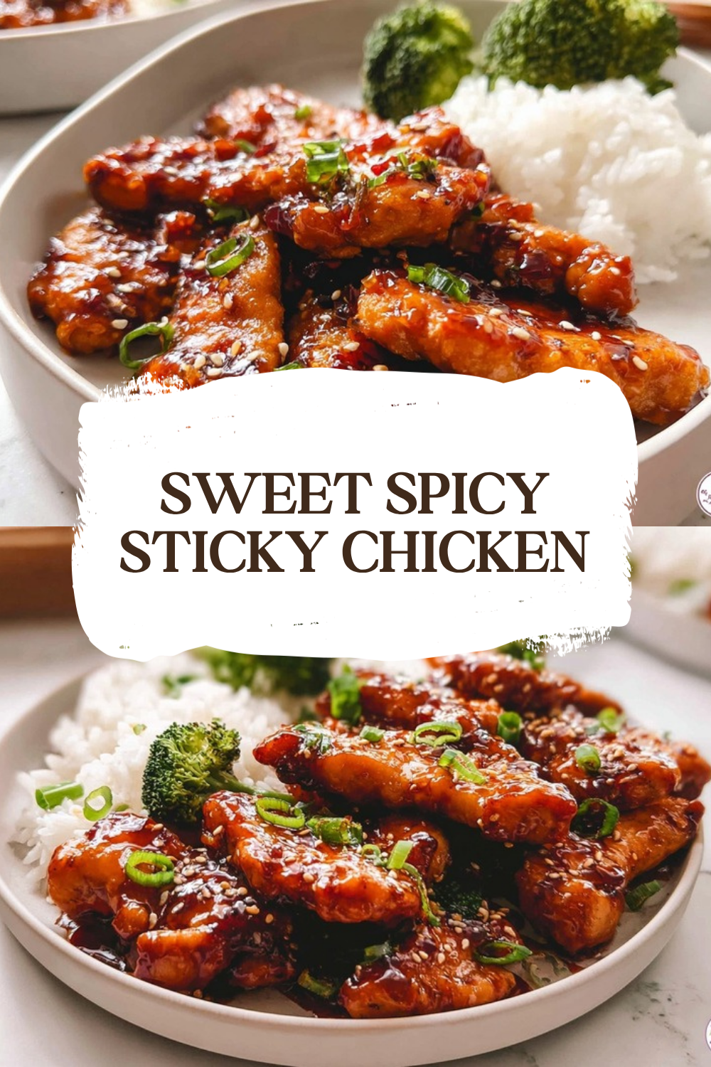 Sweet Spicy Sticky Chicken