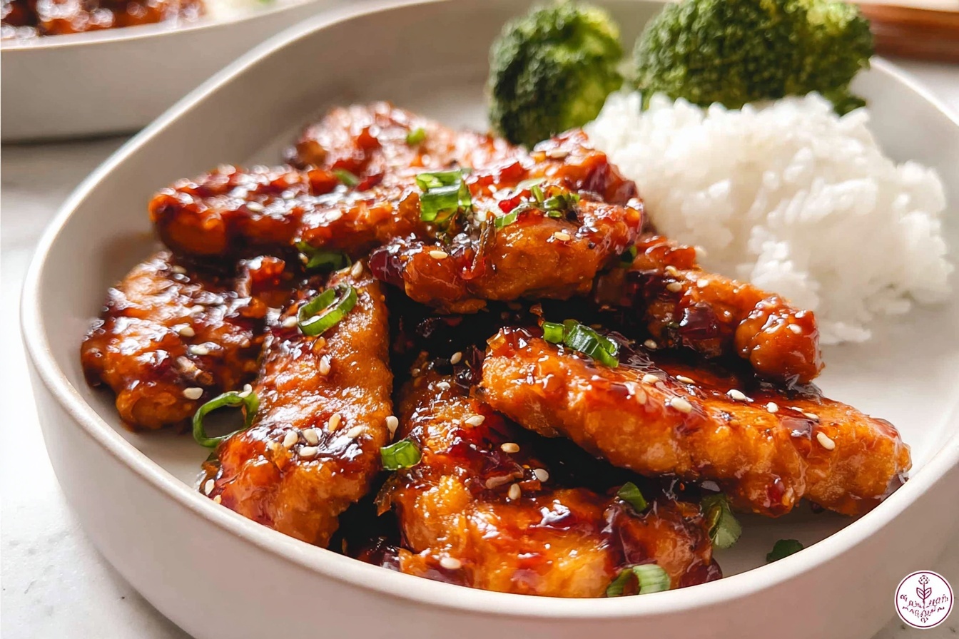Sweet Spicy Sticky Chicken