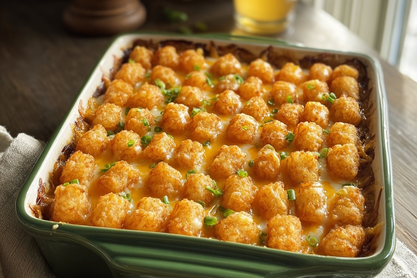 Tater Tot Casserole Recipe Everyone Raves About 6 Tater Tot Casserole