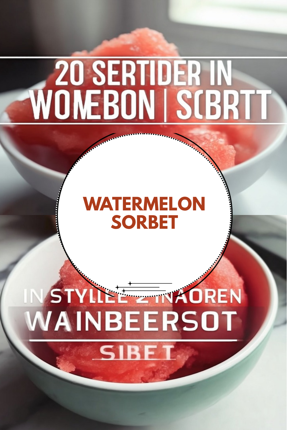 Watermelon Sorbet