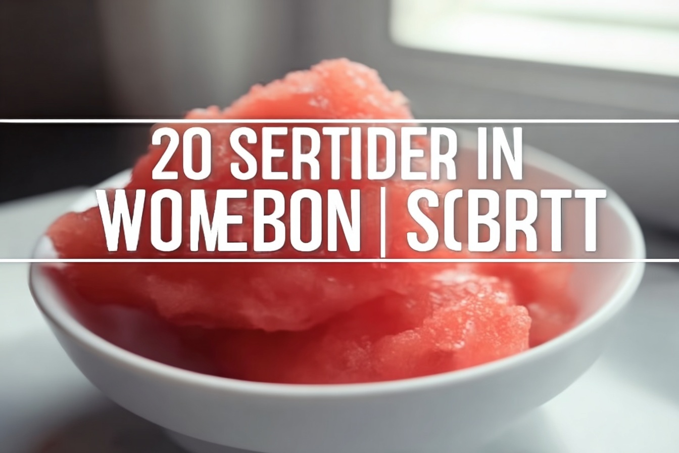 Watermelon Sorbet