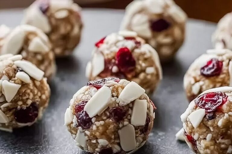 White Chocolate &Amp; Cranberry Protein Balls 90.Png