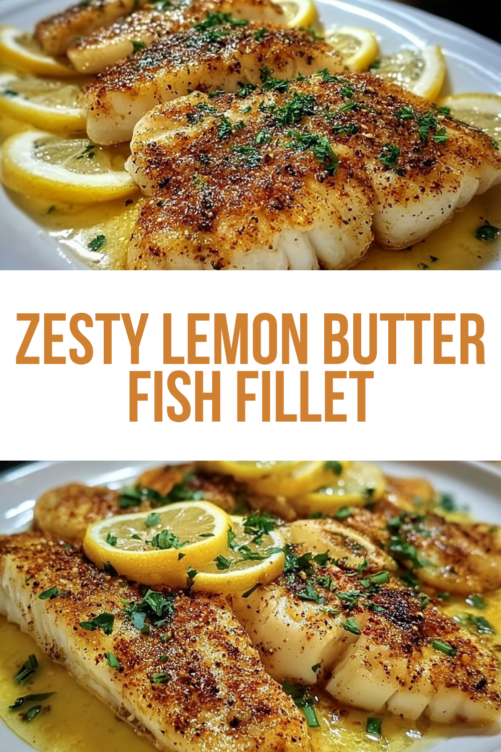 Zesty Lemon Butter Fish Fillet